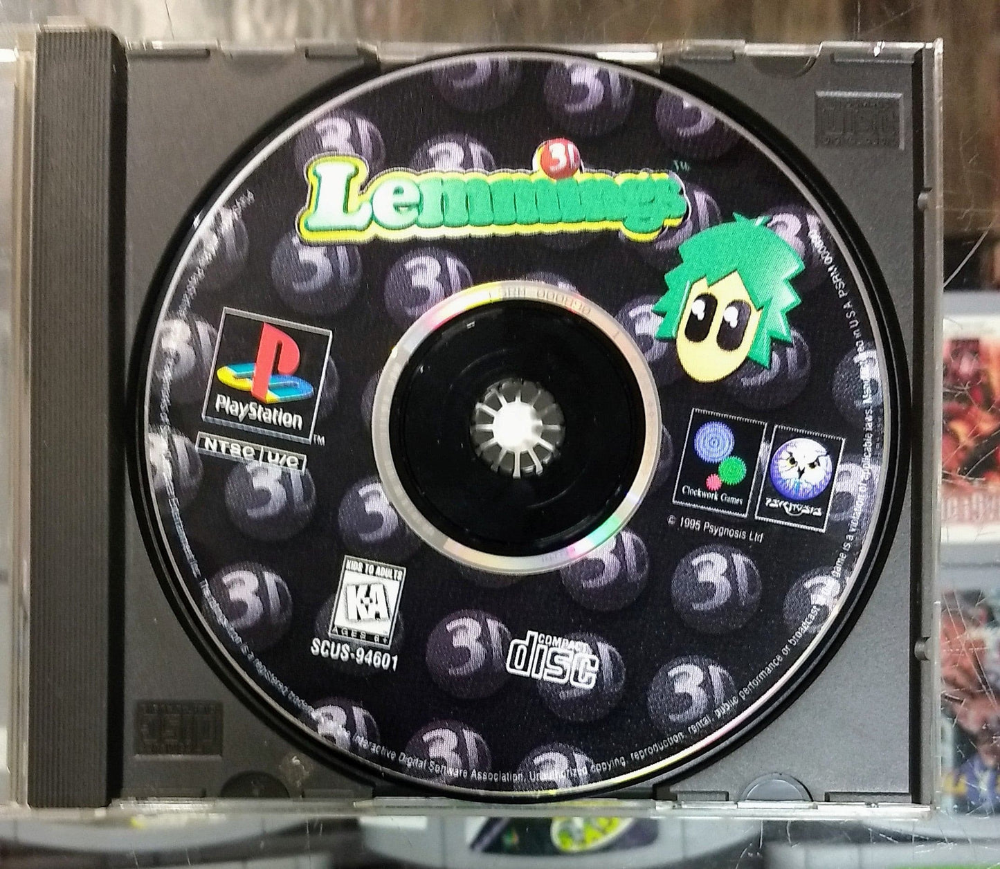 LEMMINGS 3D (PLAYSTATION PS1) - jeux video game-x
