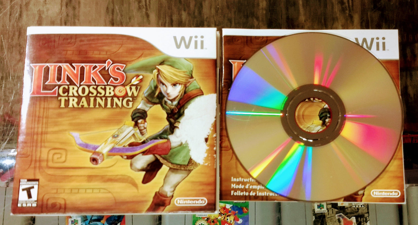 LINK'S CROSSBOW TRAINING NINTENDO WII - jeux video game-x