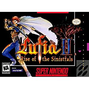 LUFIA II 2 : RISE OF THE SINISTRALS (SUPER NINTENDO SNES) - jeux video game-x