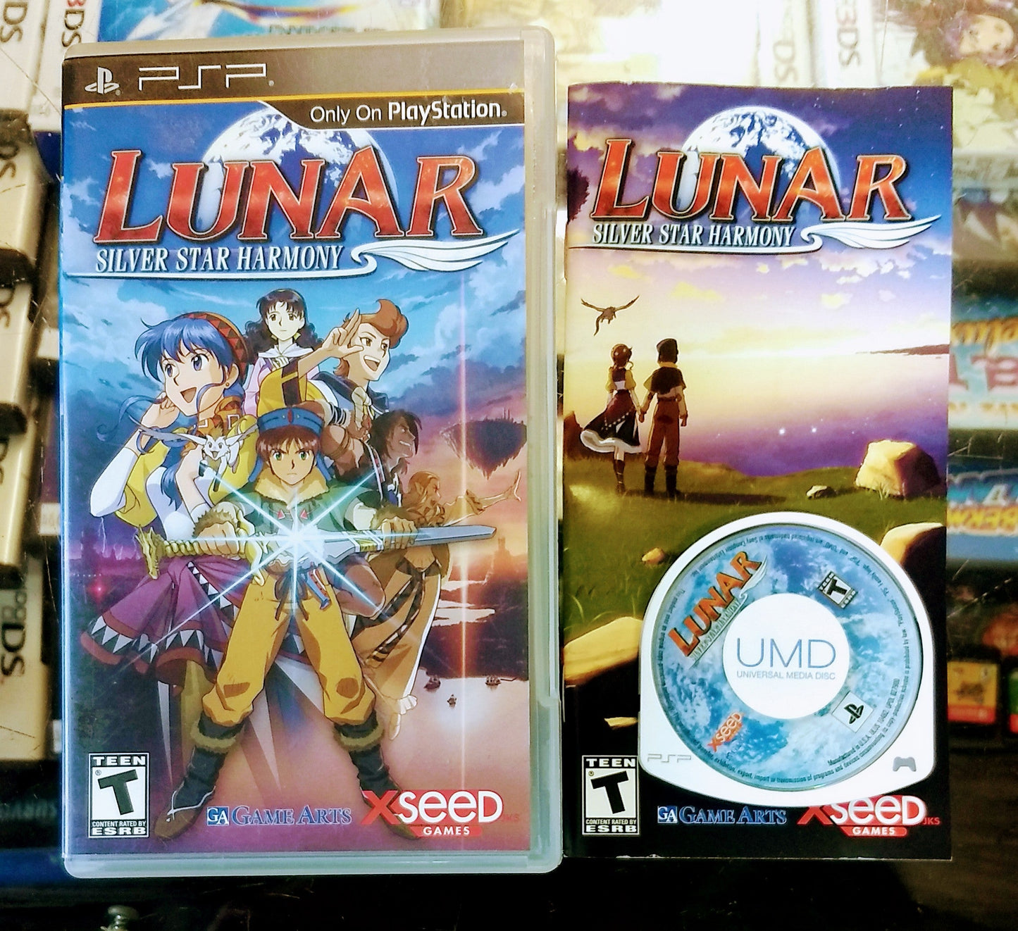 LUNAR: SILVER STAR HARMONY (PLAYSTATION PORTABLE PSP) - jeux video game-x