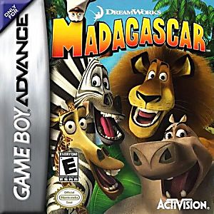 MADAGASCAR (GAME BOY ADVANCE GBA) - jeux video game-x