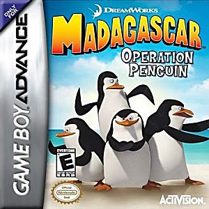 MADAGASCAR OPERATION PENGUIN (GAME BOY ADVANCE GBA) - jeux video game-x