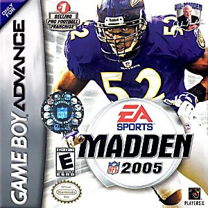 MADDEN NFL 2005 (GAME BOY ADVANCE GBA) - jeux video game-x