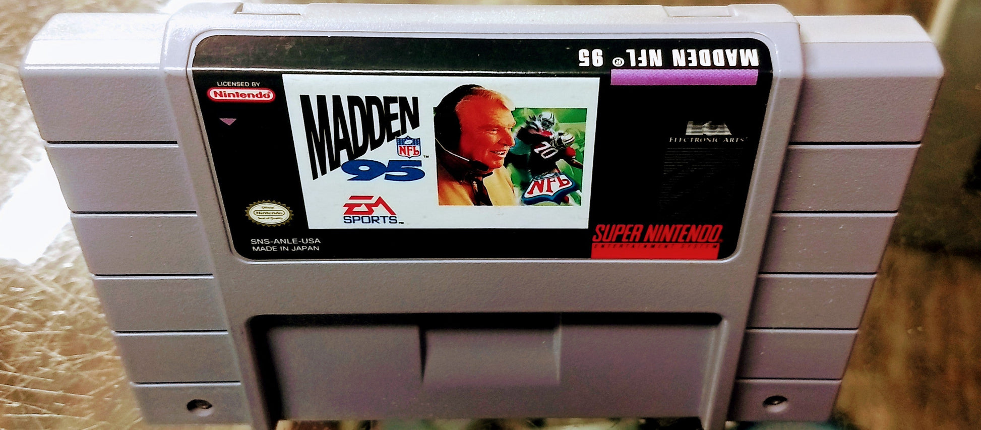 MADDEN NFL 95 SUPER NINTENDO SNES - jeux video game-x