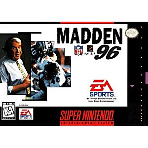 MADDEN NFL 96 SUPER NINTENDO SNES - jeux video game-x