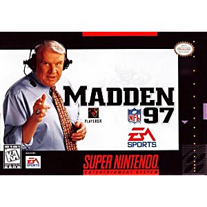 MADDEN NFL 97 SUPER NINTENDO SNES - jeux video game-x