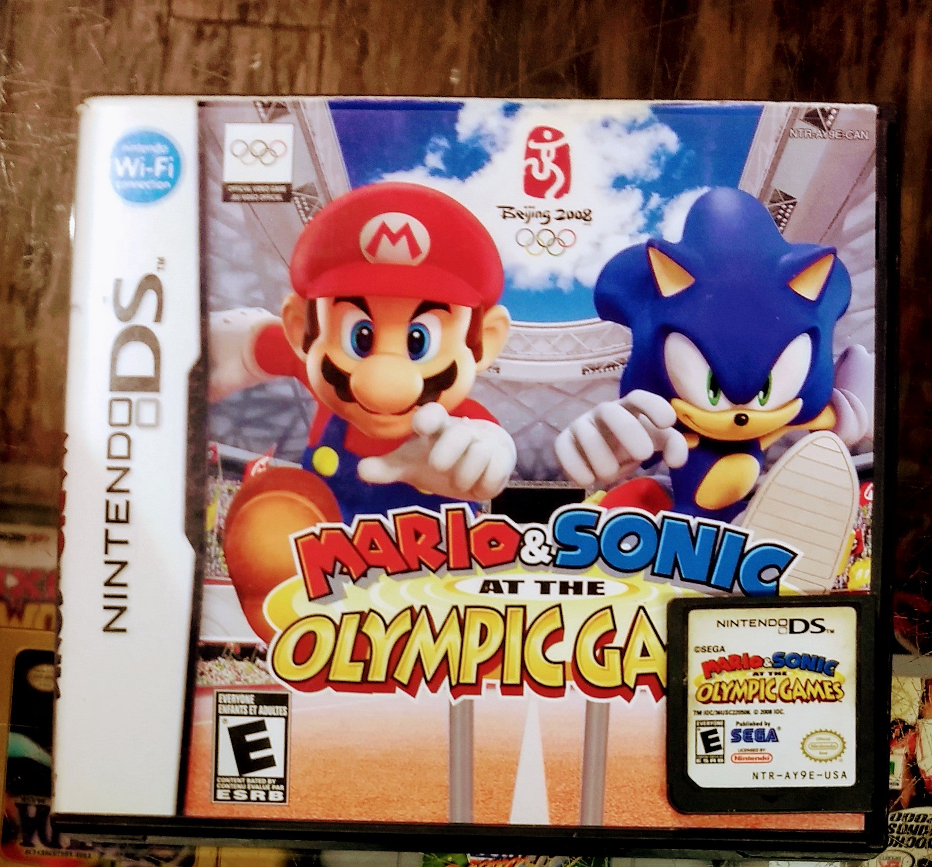 MARIO AND SONIC AT THE OLYMPIC GAMES BEIJING 2008 NINTENDO DS - jeux video game-x