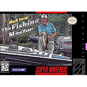 MARK DAVIS THE FISHING MASTER SUPER NINTENDO SNES - jeux video game-x