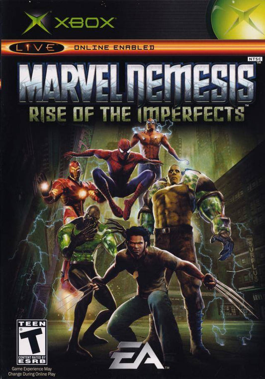 MARVEL NEMESIS RISE OF THE IMPERFECTS (XBOX) - jeux video game-x