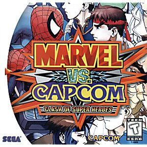 MARVEL VS. CAPCOM: CLASH OF SUPER HEROES (SEGA DREAMCAST DC) - jeux video game-x