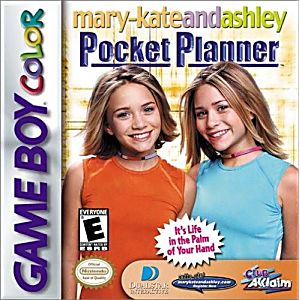 MARY KATE AND ASHLEY POCKET PLANNER (GAME BOY COLOR GBC) - jeux video game-x