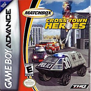MATCHBOX CROSS TOWN HEROES (GAME BOY ADVANCE GBA) - jeux video game-x