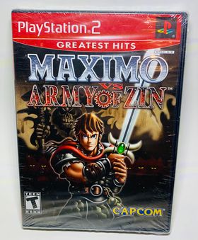 MAXIMO VS ARMY OF ZIN GREATEST HITS PLAYSTATION 2 PS2 - jeux video game-x