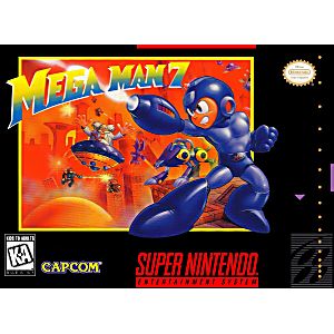 MEGA MAN 7 (SUPER NINTENDO SNES) - jeux video game-x