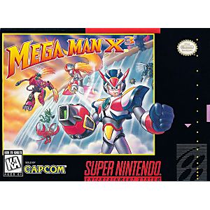 MEGA MAN X3 (SUPER NINTENDO SNES) - jeux video game-x