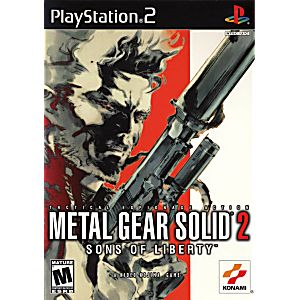 METAL GEAR SOLID 2 SONS OF LIBERTY PLAYSTATION 2 PS2 - jeux video game-x