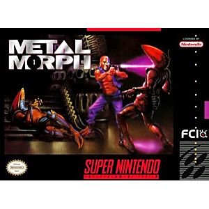 METAL MORPH (SUPER NINTENDO SNES) - jeux video game-x