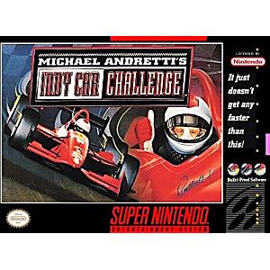 MICHAEL ANDRETTI'S INDY CAR CHALLENGE (SUPER NINTENDO SNES) - jeux video game-x