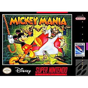 MICKEY MANIA (SUPER NINTENDO SNES) - jeux video game-x
