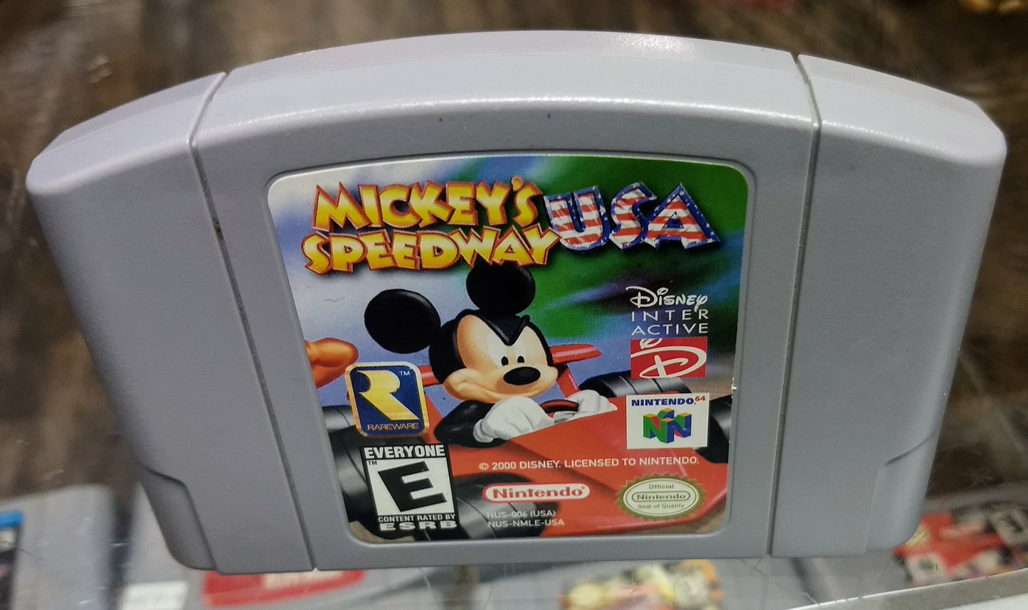 MICKEY'S SPEEDWAY USA NINTENDO 64 N64 - jeux video game-x