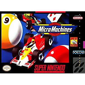 MICRO MACHINES (SUPER NINTENDO SNES) - jeux video game-x