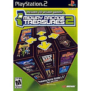 MIDWAY ARCADE TREASURES 2 PLAYSTATION 2 PS2 - jeux video game-x