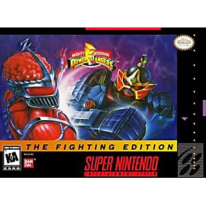 MIGHTY MORPHIN POWER RANGERS: THE FIGHTING EDITION (SUPER NINTENDO SNES) - jeux video game-x