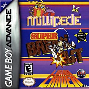 MILLIPEDE AND SUPER BREAKOUT AND LUNAR LANDER (GAME BOY ADVANCE GBA) - jeux video game-x