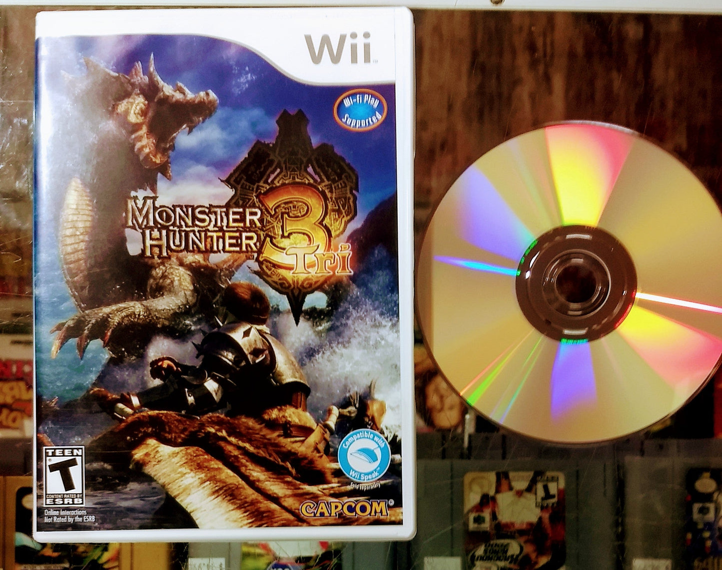 MONSTER HUNTER TRI 3 NINTENDO WII - jeux video game-x