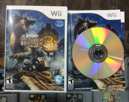 MONSTER HUNTER TRI 3 NINTENDO WII - jeux video game-x