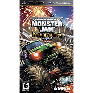 MONSTER JAM: PATH OF DESTRUCTION (PLAYSTATION PORTABLE PSP) - jeux video game-x