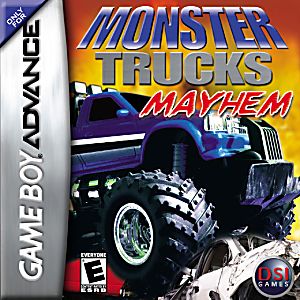 MONSTER TRUCKS MAYHEM (GAME BOY ADVANCE GBA) - jeux video game-x