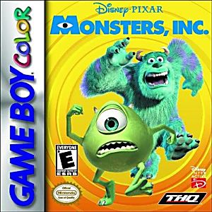 MONSTERS INC (GAME BOY COLOR GBC) - jeux video game-x