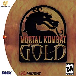 MORTAL KOMBAT GOLD (SEGA DREAMCAST DC) - jeux video game-x