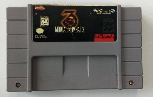 MORTAL KOMBAT III 3 (SUPER NINTENDO SNES) - jeux video game-x