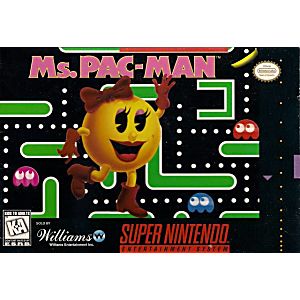 MS. PAC-MAN (SUPER NINTENDO SNES) - jeux video game-x