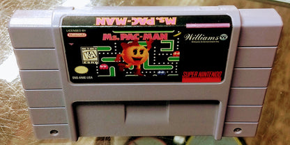 MS. PAC-MAN (SUPER NINTENDO SNES) - jeux video game-x