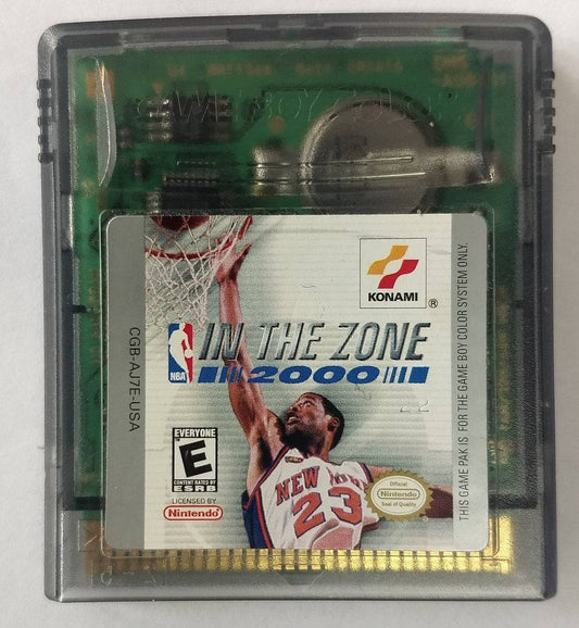 NBA IN THE ZONE 2000 (GAME BOY COLOR GBC) - jeux video game-x