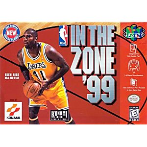 NBA IN THE ZONE '99 (NINTENDO 64 N64 - jeux video game-x
