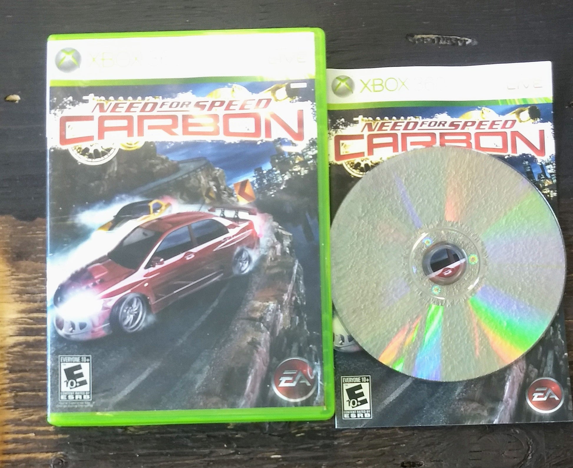 NEED FOR SPEED NFS CARBON (XBOX 360 X360) - jeux video game-x
