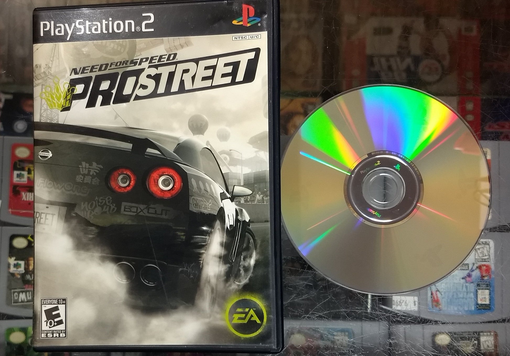 NEED FOR SPEED NFS PROSTREET PLAYSTATION 2 PS2 - jeux video game-x