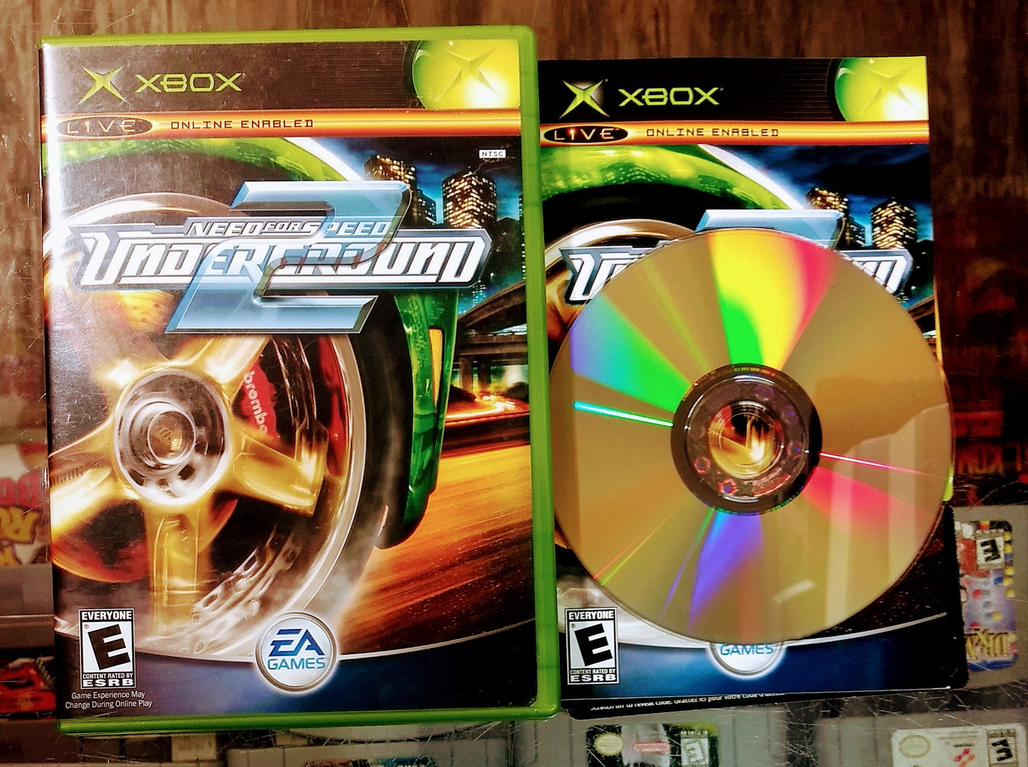 NEED FOR SPEED UNDERGROUND NFSU 2 (XBOX) - jeux video game-x