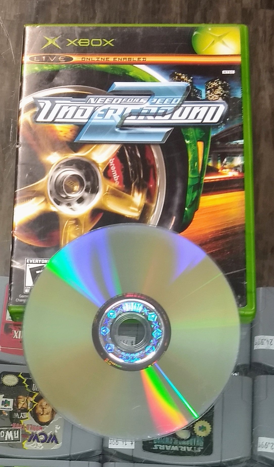 NEED FOR SPEED UNDERGROUND NFSU 2 (XBOX) - jeux video game-x