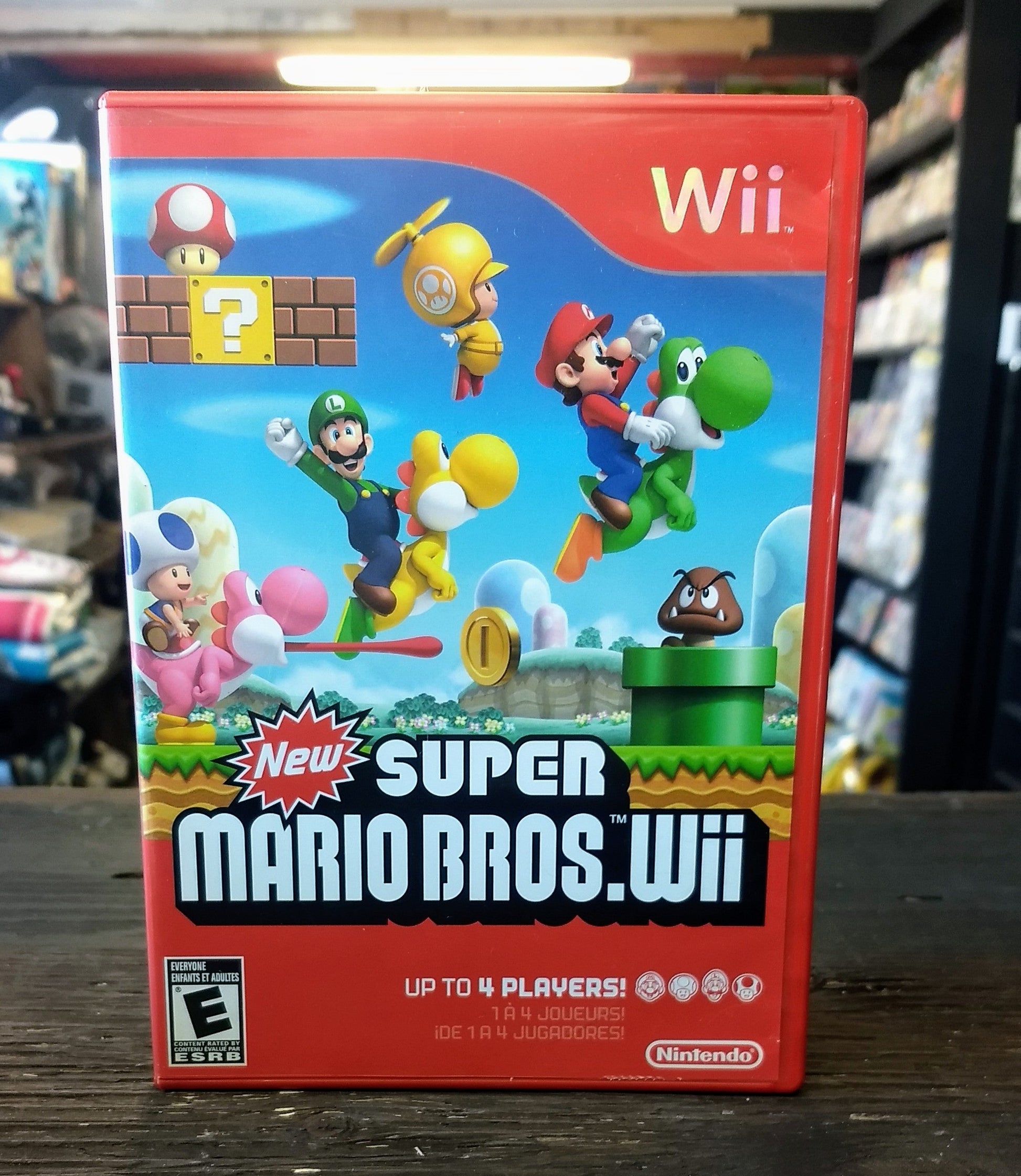 NEW SUPER MARIO BROS WII NINTENDO WII - jeux video game-x