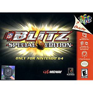 NFL BLITZ SPECIAL EDITION SE (NINTENDO 64 N64) - jeux video game-x
