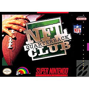 NFL QUARTERBACK CLUB SUPER NINTENDO SNES - jeux video game-x
