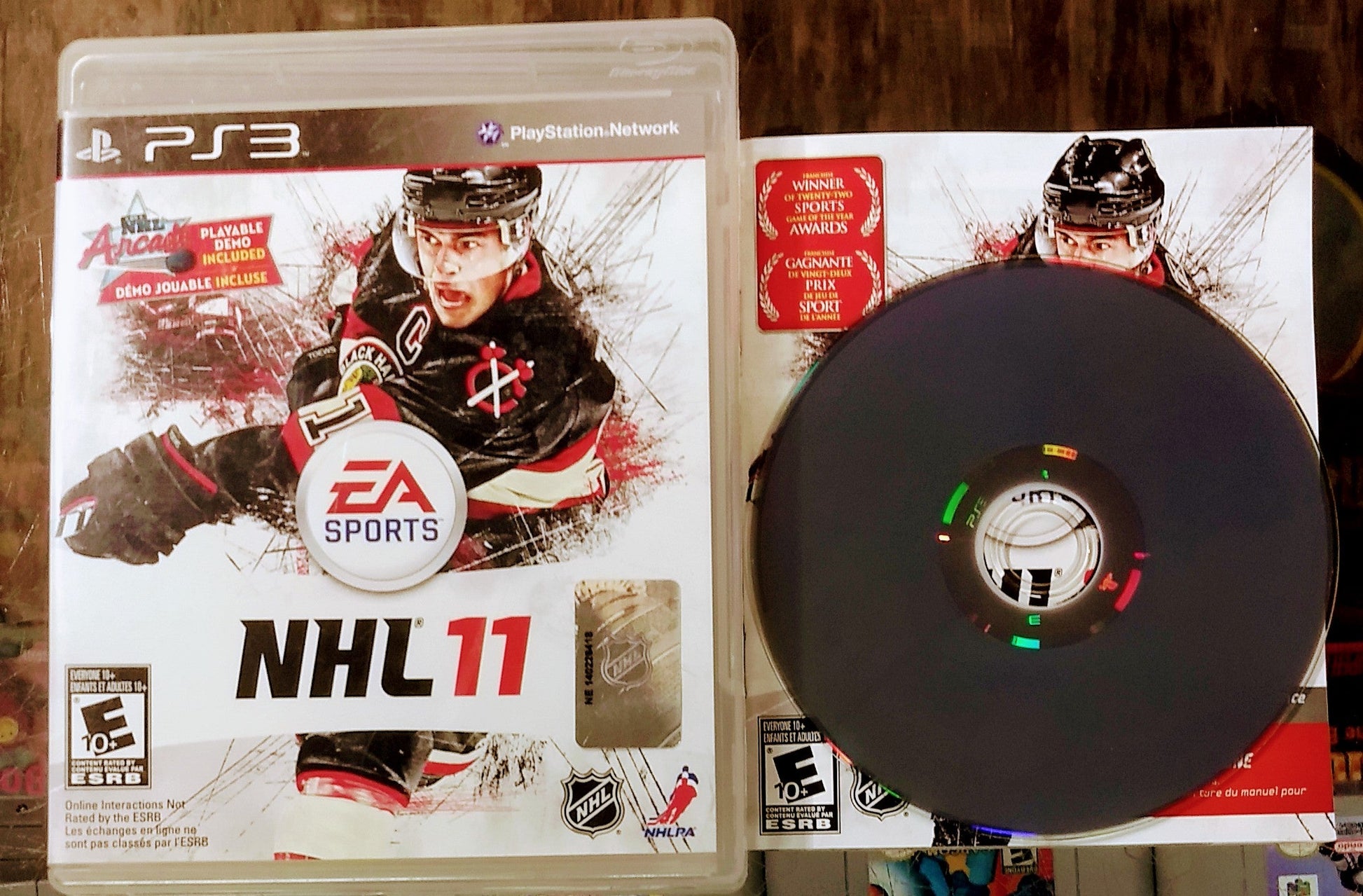 NHL 11 (PLAYSTATION 3 PS3) - jeux video game-x