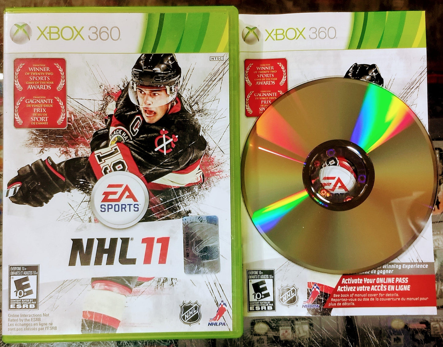 NHL 11 XBOX 360 X360 - jeux video game-x
