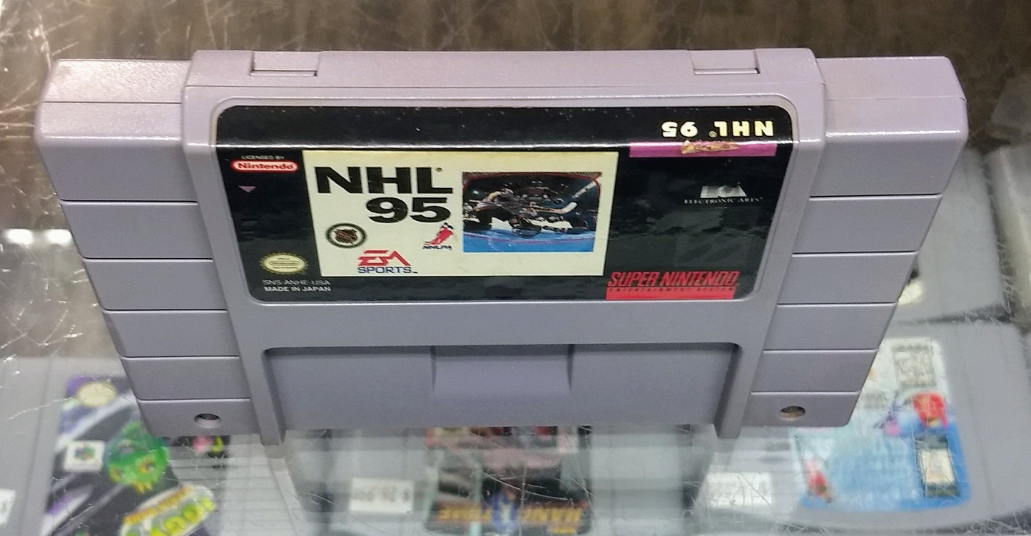NHL 95 SUPER NINTENDO SNES - jeux video game-x