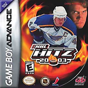 NHL HITZ 2003 (GAME BOY ADVANCE GBA) - jeux video game-x
